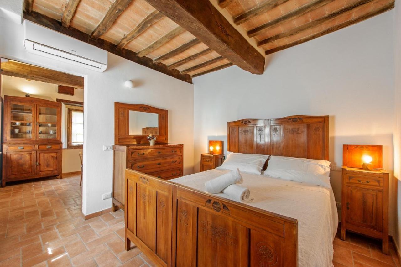 Casa Garoselli Lägenhet Monticchiello Exteriör bild