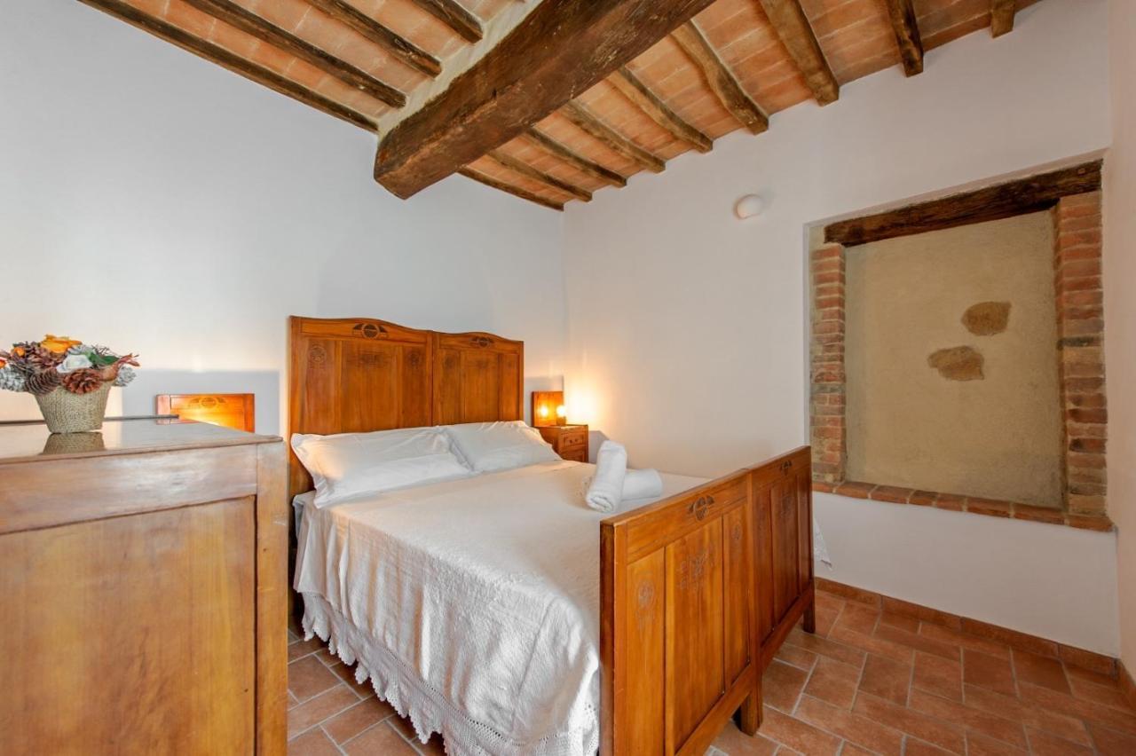 Casa Garoselli Lägenhet Monticchiello Exteriör bild