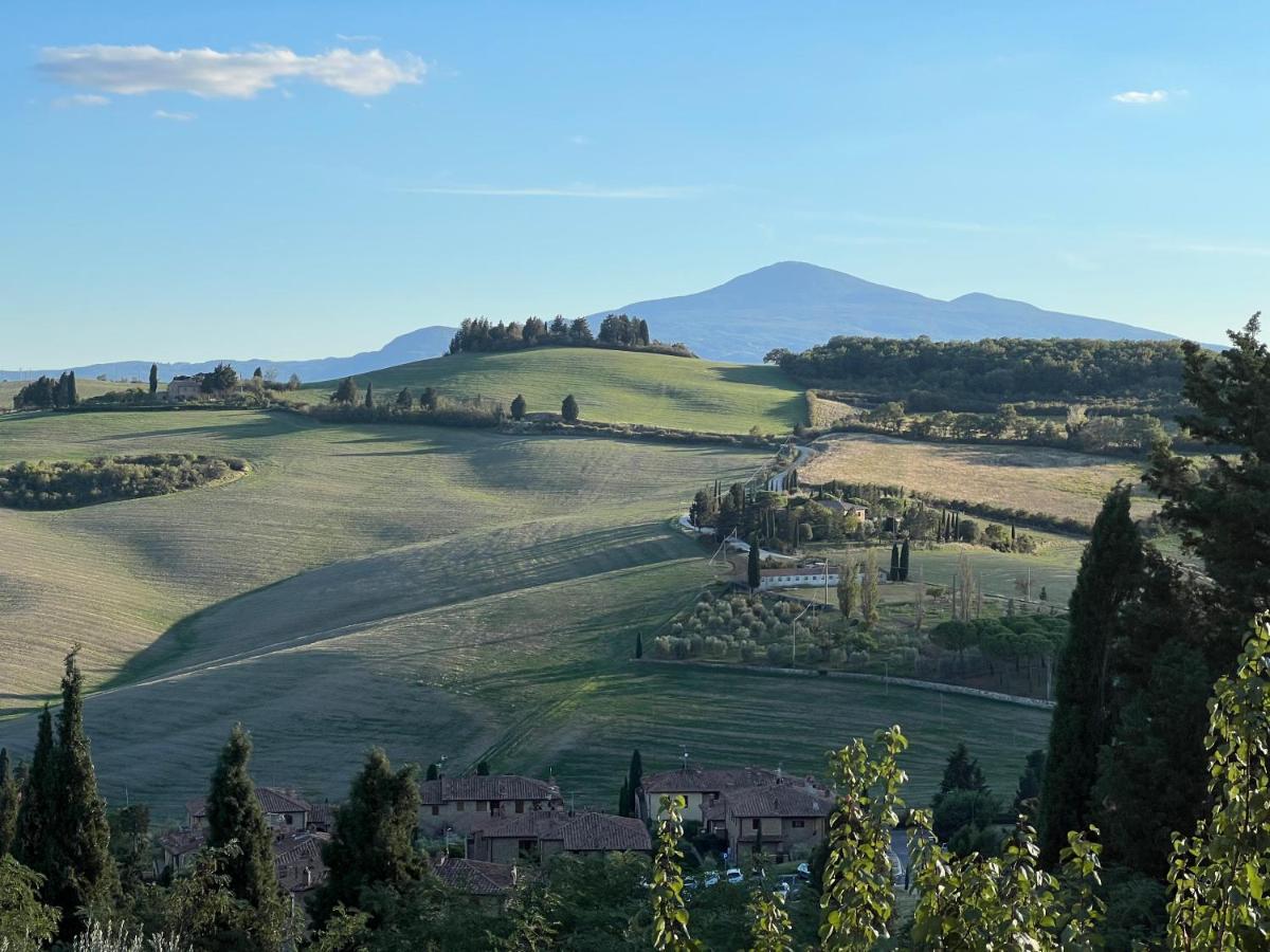 Casa Garoselli Lägenhet Monticchiello Exteriör bild